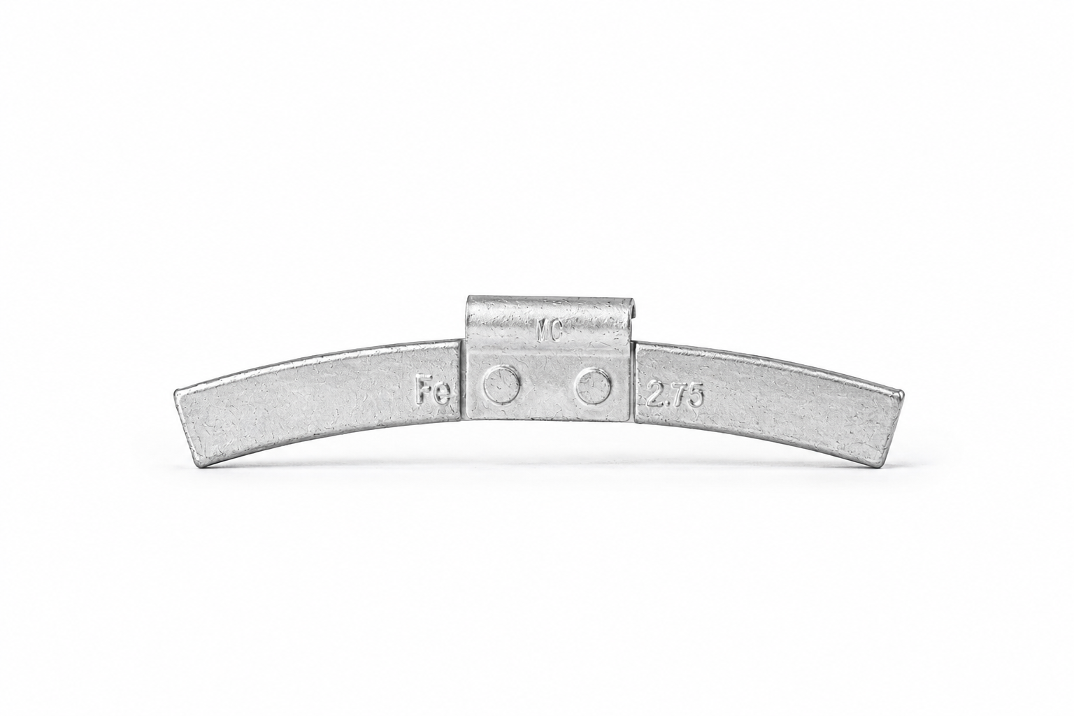 2.75OZ "MC" STEEL CLIP-ON WHEEL WEIGHT