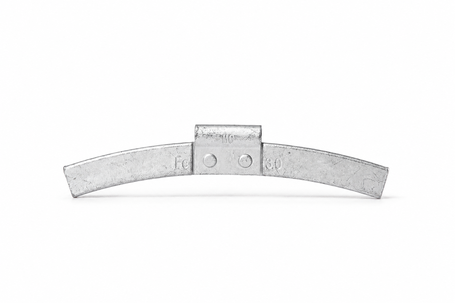 3.00OZ "MC" STEEL CLIP-ON WHEEL WEIGHT