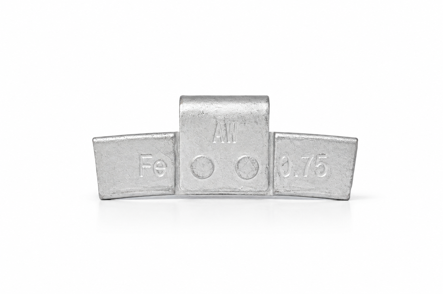 0.75OZ "AW" STEEL CLIP-ON WHEEL WEIGHT