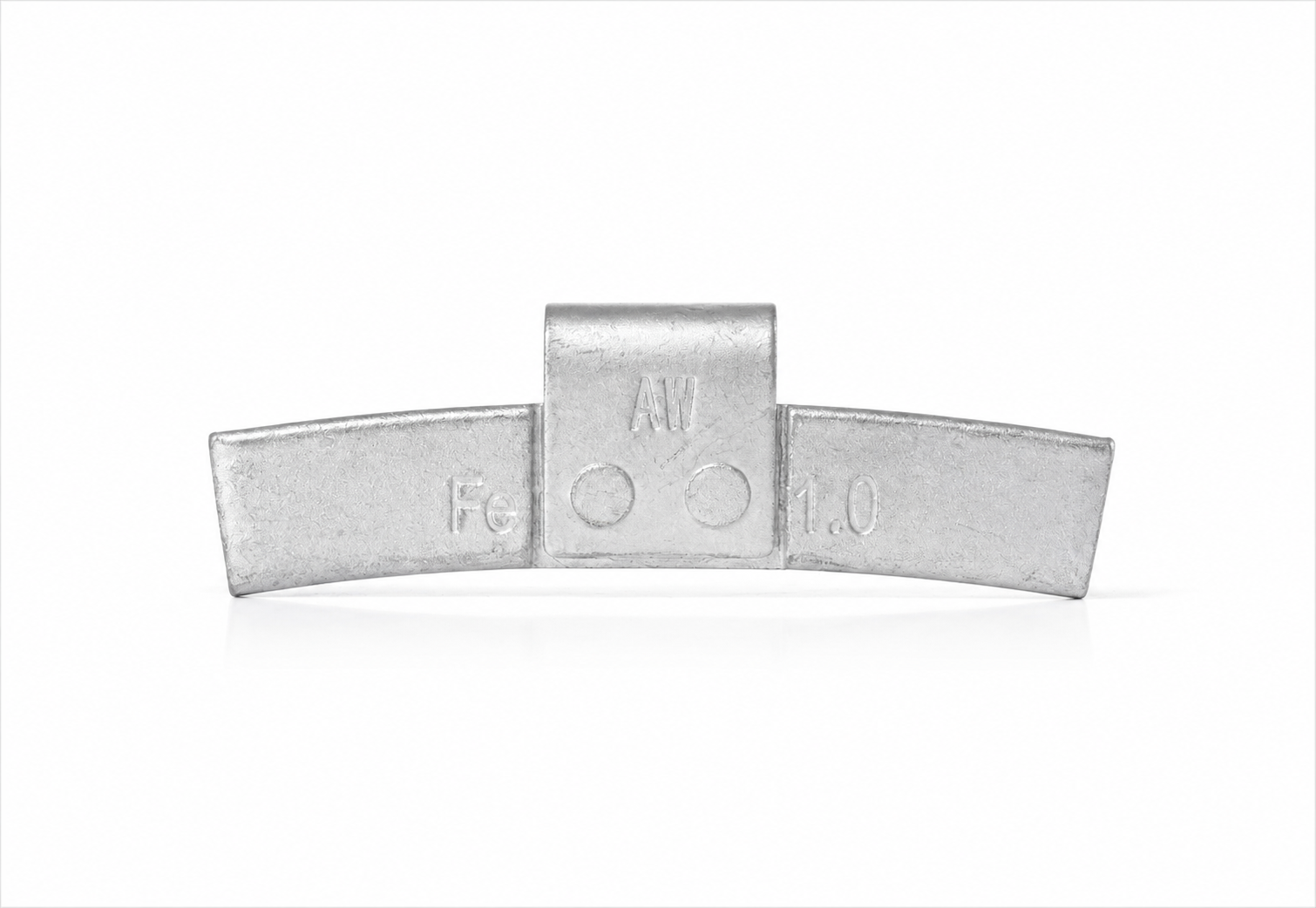 1.00OZ "AW" STEEL CLIP-ON WHEEL WEIGHT