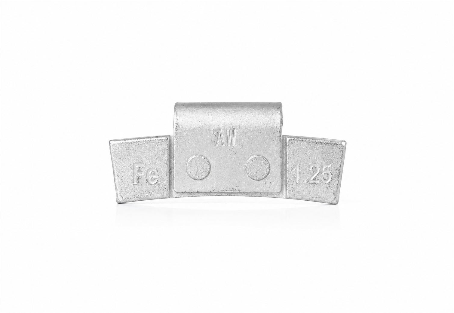 1.25OZ "AW" STEEL CLIP-ON WHEEL WEIGHT