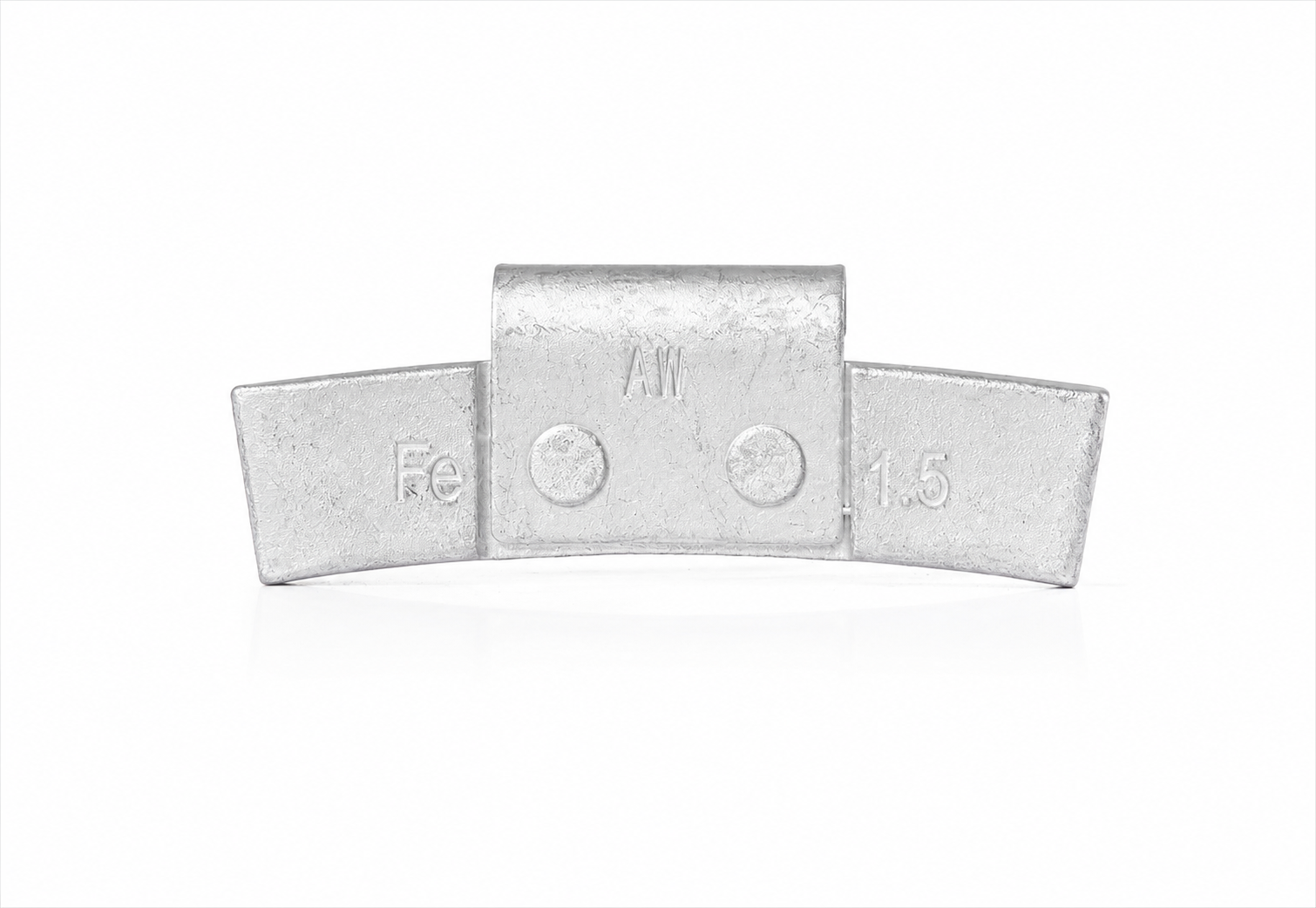 1.50OZ "AW" STEEL CLIP-ON WHEEL WEIGHT