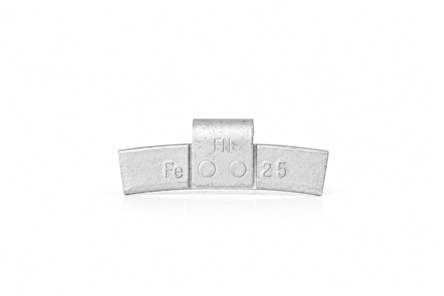 25G "FN" STEEL CLIP-ON WHEEL WEIGHT