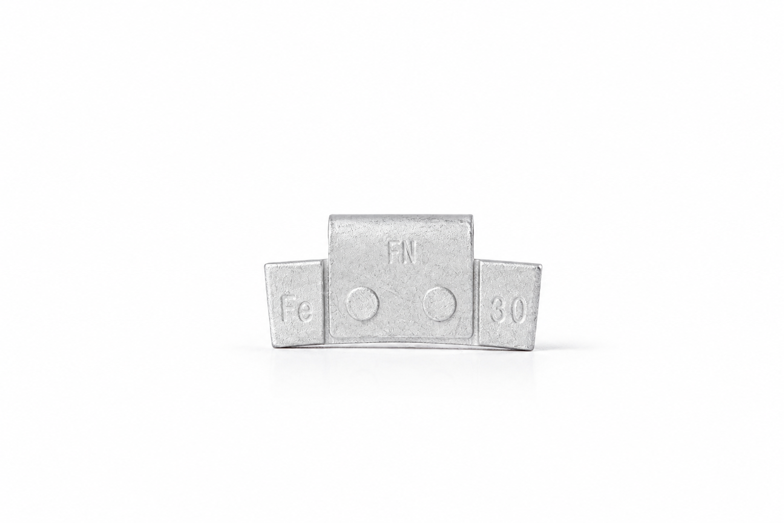 30G "FN" STEEL CLIP-ON WHEEL WEIGHT