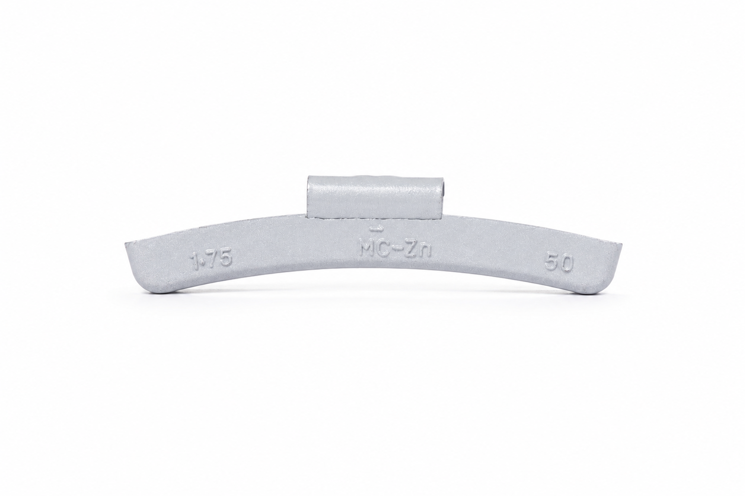 1.75OZ "MC" ZINC CLIP-ON WHEEL WEIGHT