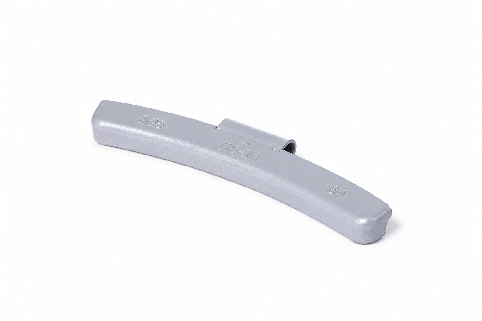 2.25OZ "MC" ZINC CLIP-ON WHEEL WEIGHT