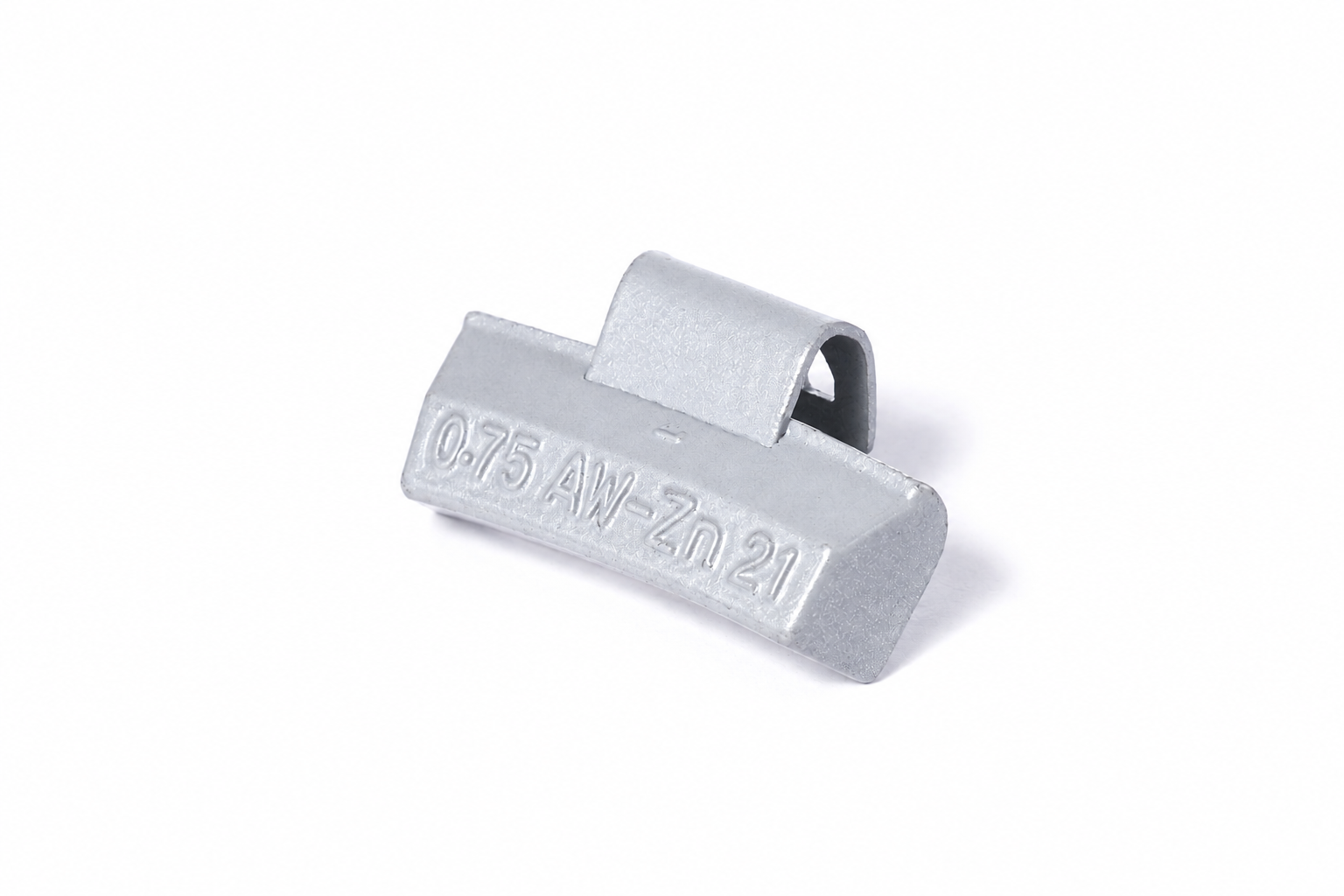 0.75OZ "AW" ZINC CLIP-ON WHEEL WEIGHT