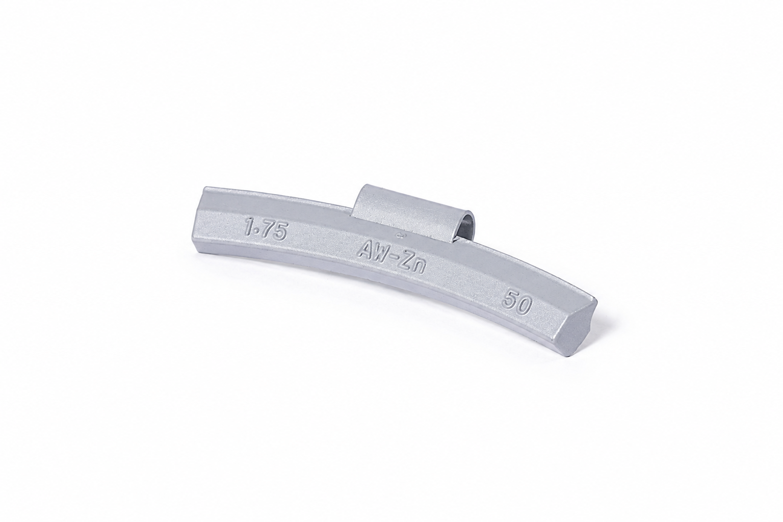 1.75OZ "AW" ZINC CLIP-ON WHEEL WEIGHT