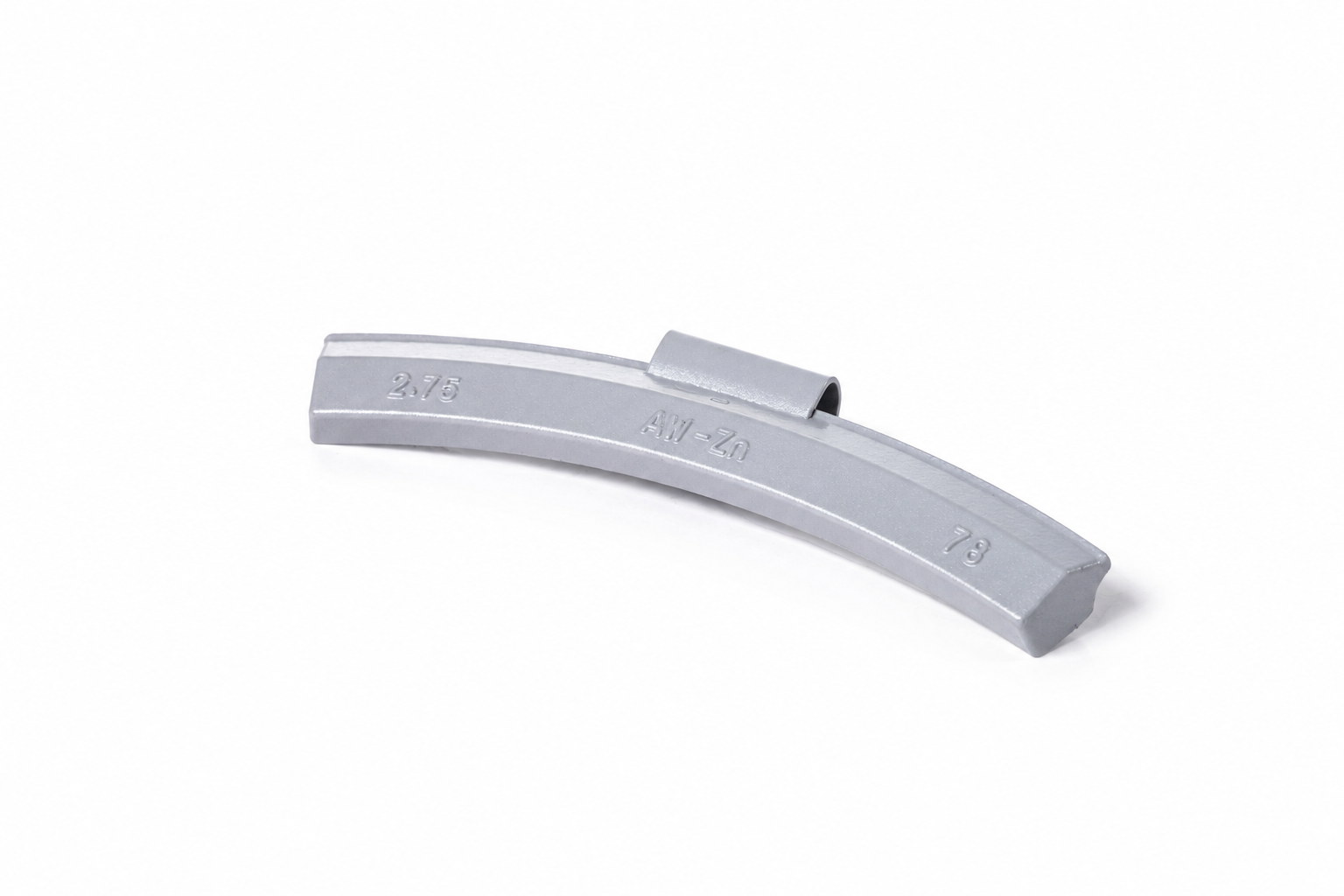 2.75OZ "AW" ZINC CLIP-ON WHEEL WEIGHT
