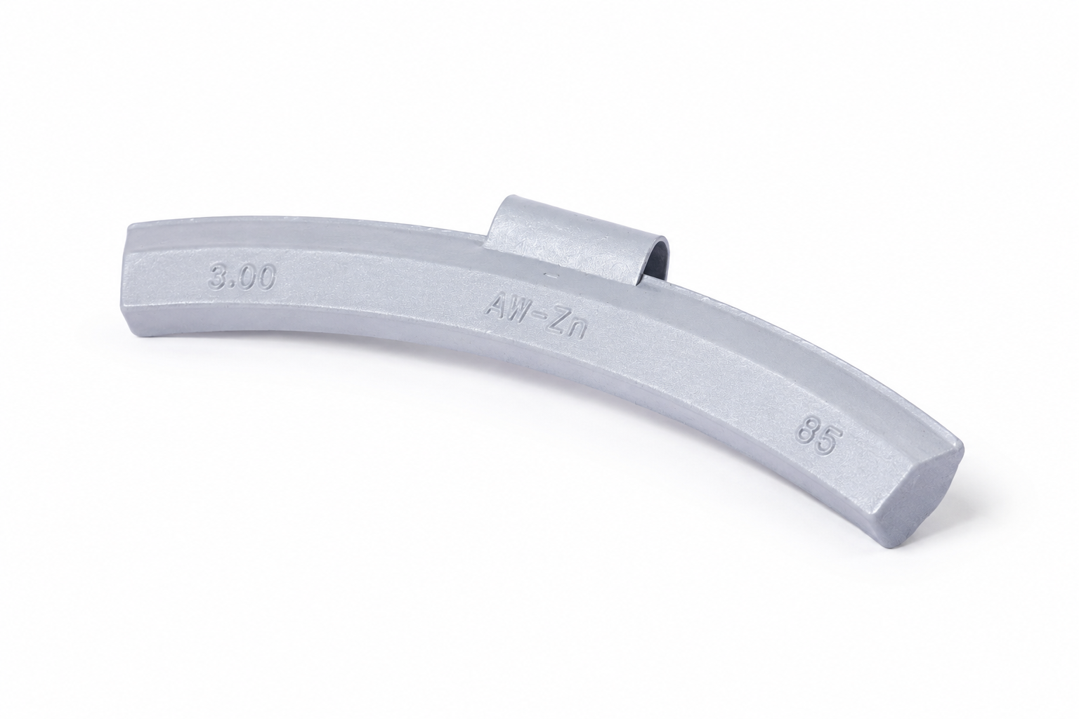 3.00OZ "AW" ZINC CLIP-ON WHEEL WEIGHT
