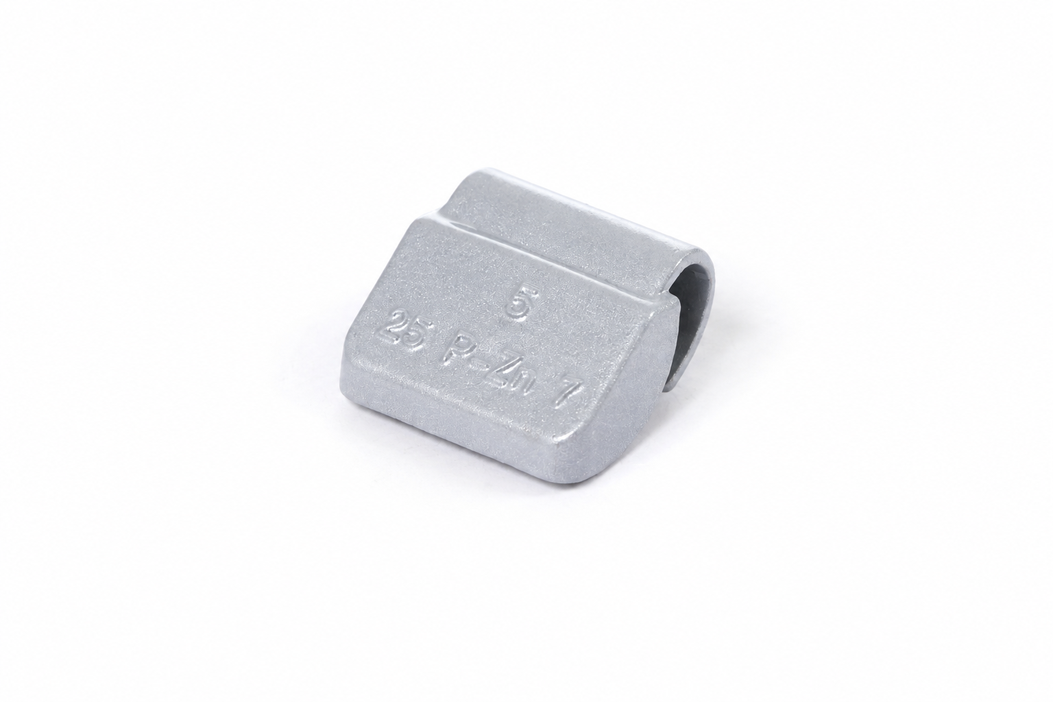 0.25OZ "P" ZINC CLIP-ON WHEEL WEIGHT