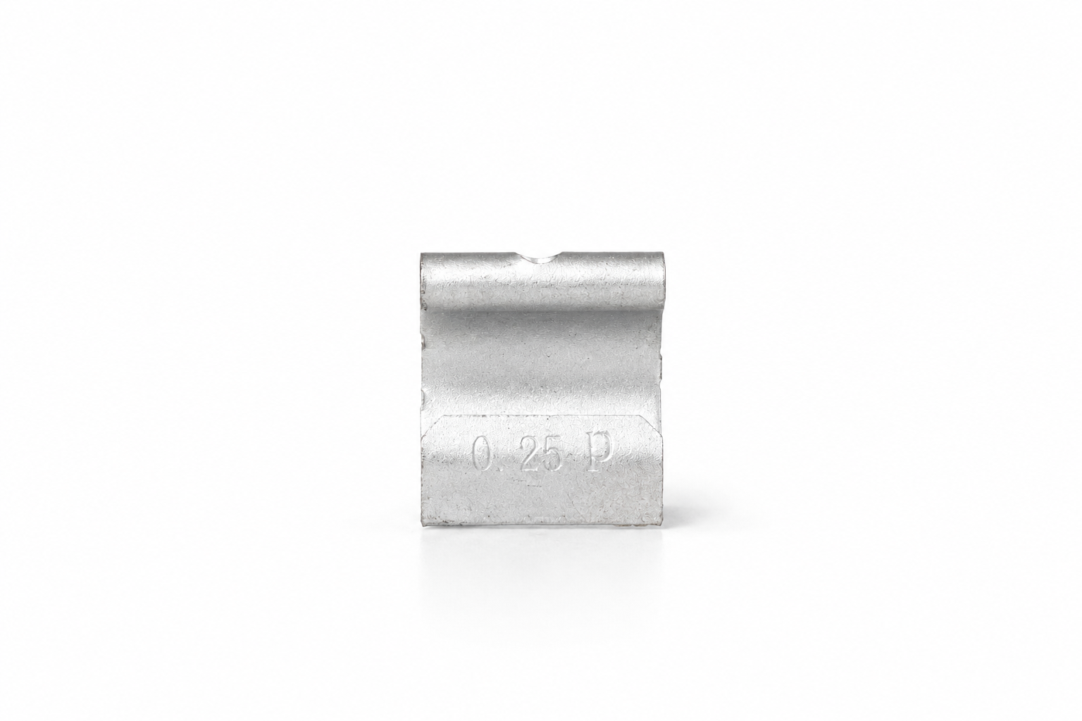 0.25OZ "P" STEEL CLIP-ON WHEEL WEIGHT