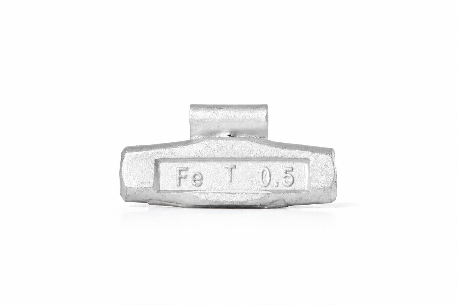 0.50OZ "T" STEEL CLIP-ON WHEEL WEIGHT