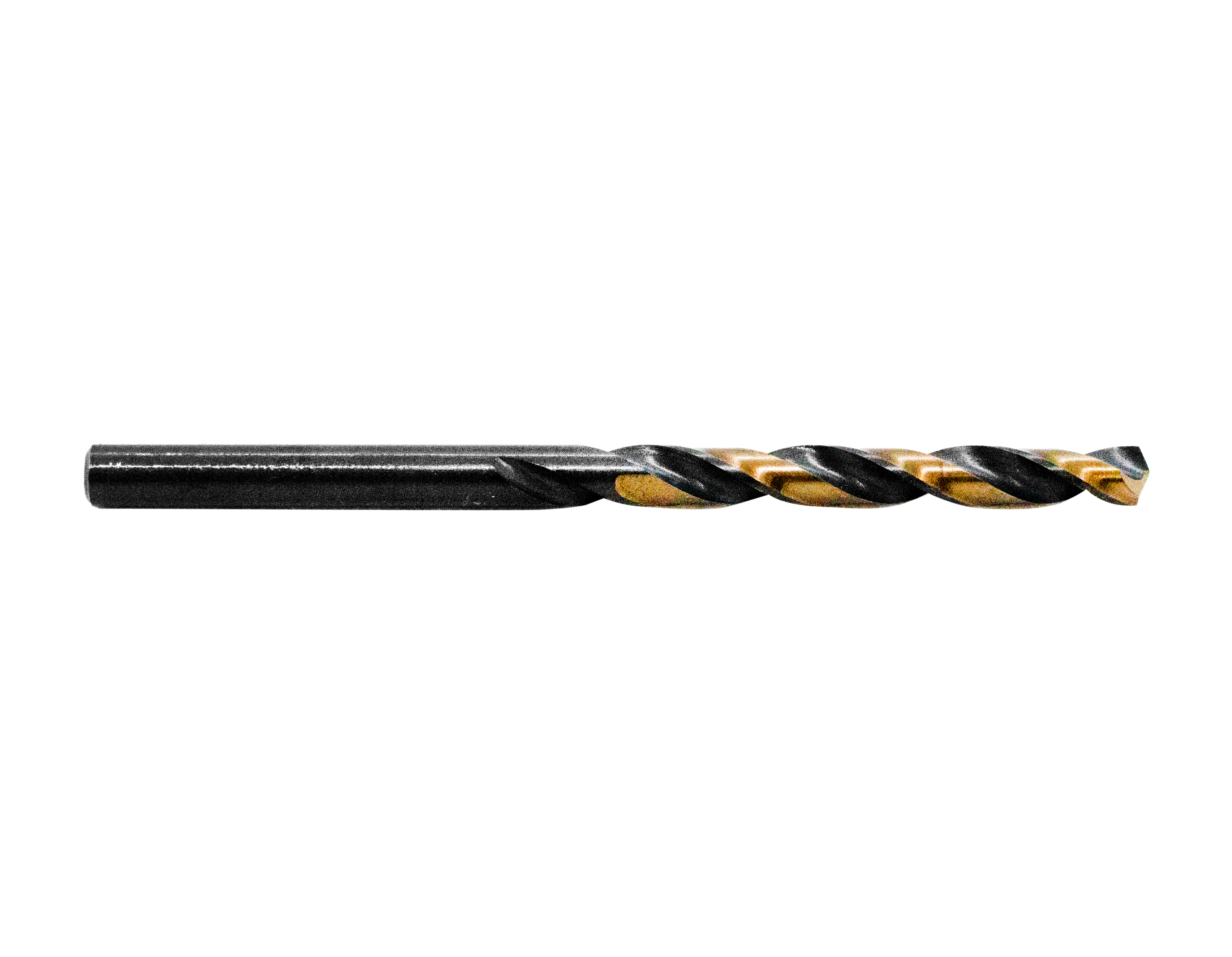 BLACK AND BRONZE DRILL BIT STRAIGHT SHANK 11/64