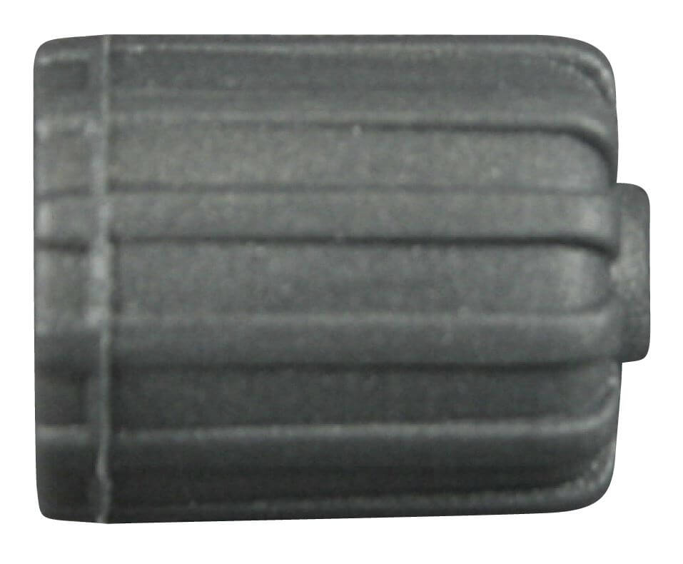 CAP FOR VALVE STEM PLASTIC WITH SEAL GREY
