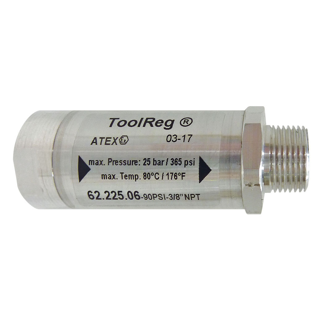 PRESET REGULATOR 3/8 (F-M) 90 PSI TOOLREG