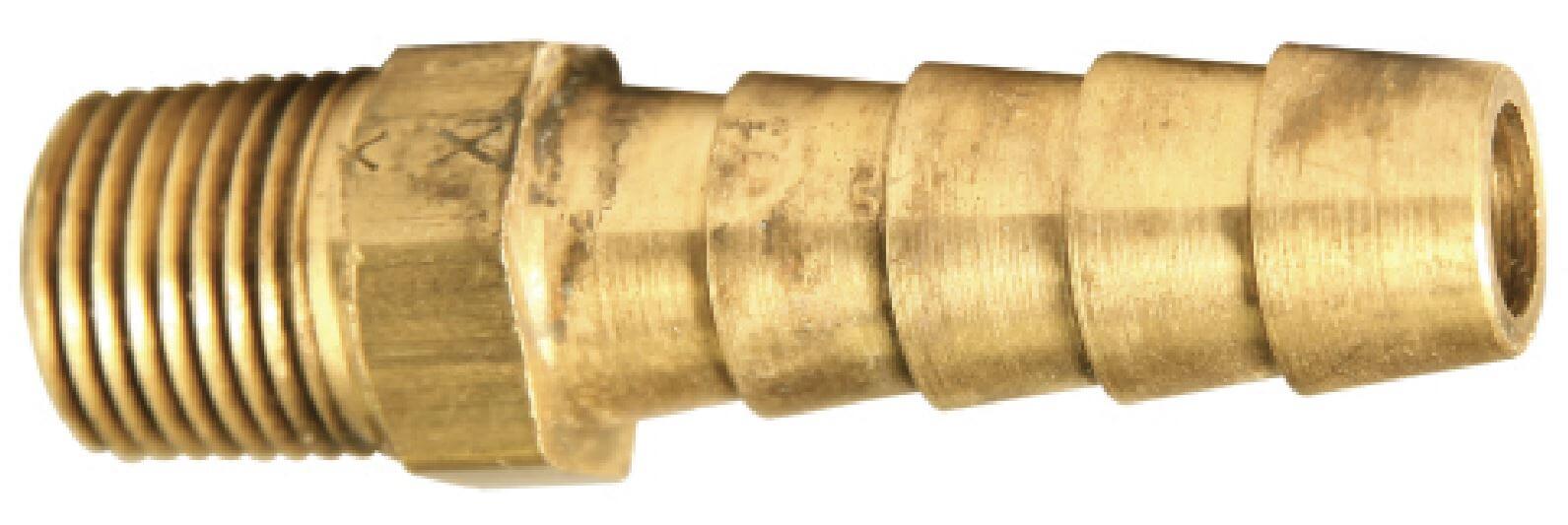 Brass Hose Barb;3/4x1/2 MPT