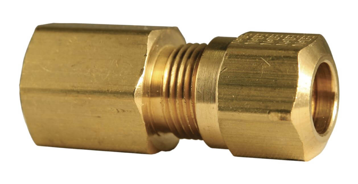 1466-6B AIR BRAKE CONNECTOR NYLON 3/8T X 1/4FP
