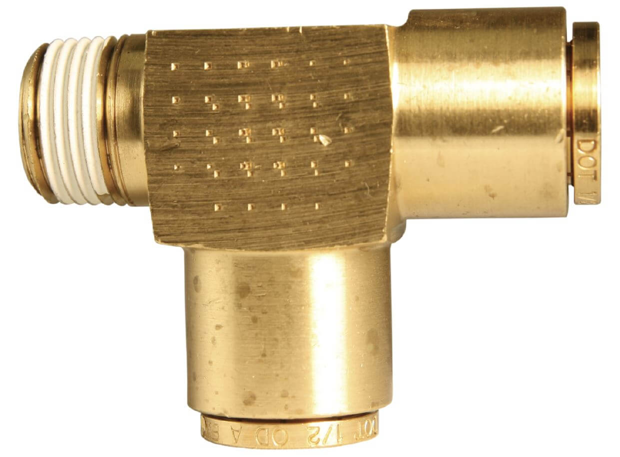 PC1471-6B AIR BRAKE PUSH TEE 3/8TX1/4MP