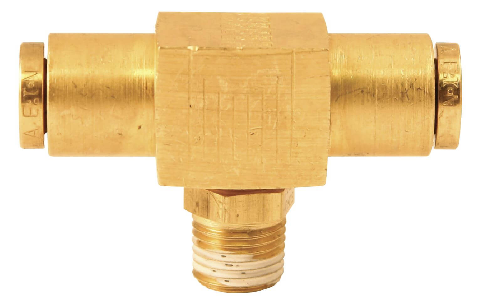 PC1472SW-4A A.BR.PUSH T-SWIVEL 1/4T X 1/8MP