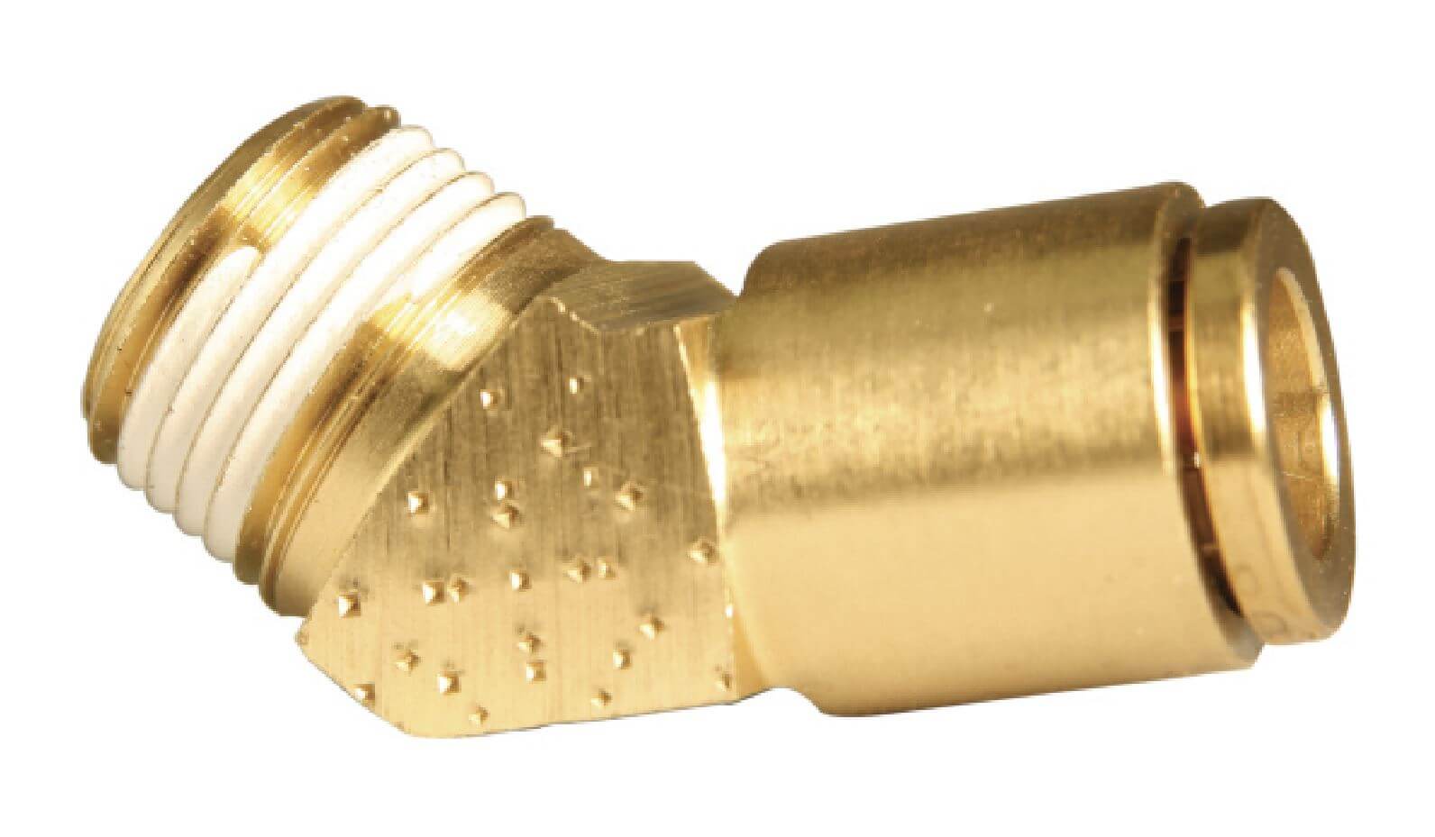 PC1474-8C AIR BRAKE PUSH 45ELB NYL 1/2T X 3/8P