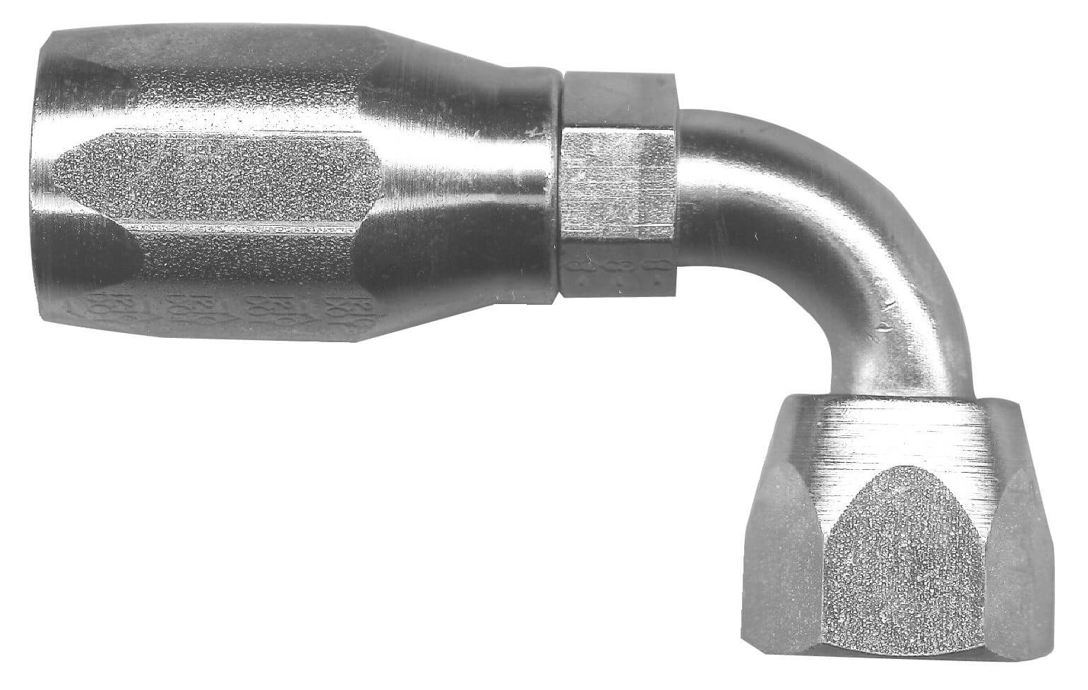 SR541-66 R5 END 45DEG 90ELB 3/8NHID X 3/8T SWIVEL