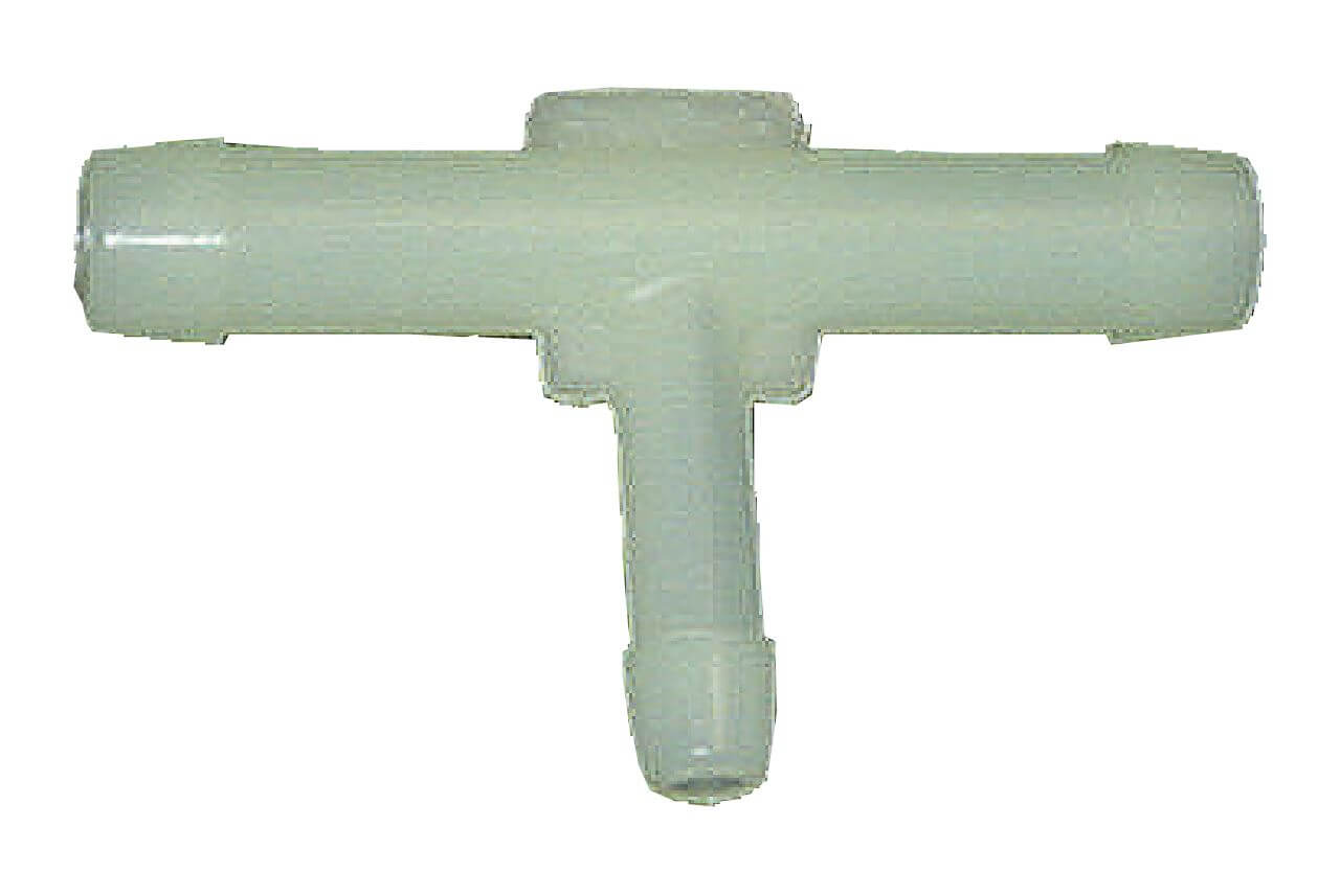 NYLON HOSE TEE CONN. VACUUM 3/16" X 1/4"