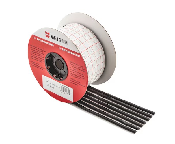 FLAT BUTYL TAPE 20MM X 2MM X 26M