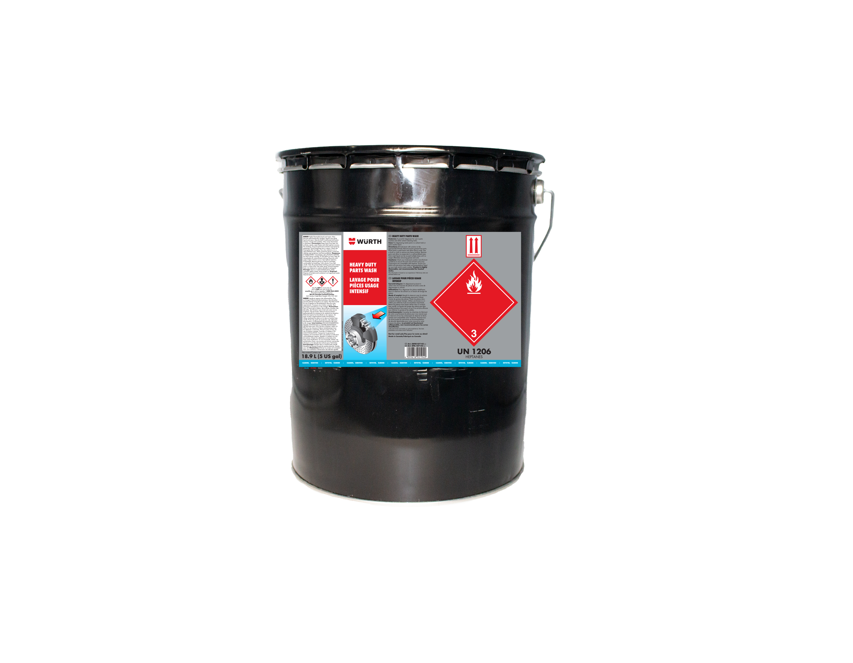 HEAVY DUTY PARTS WASH 18.9 L 