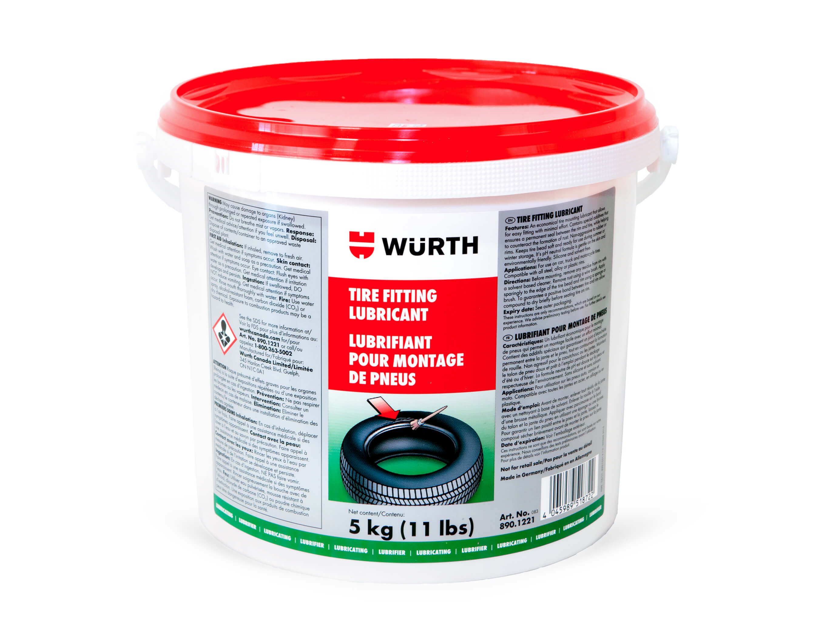 TIRE FITTING PASTE 11LBS (5 KG)