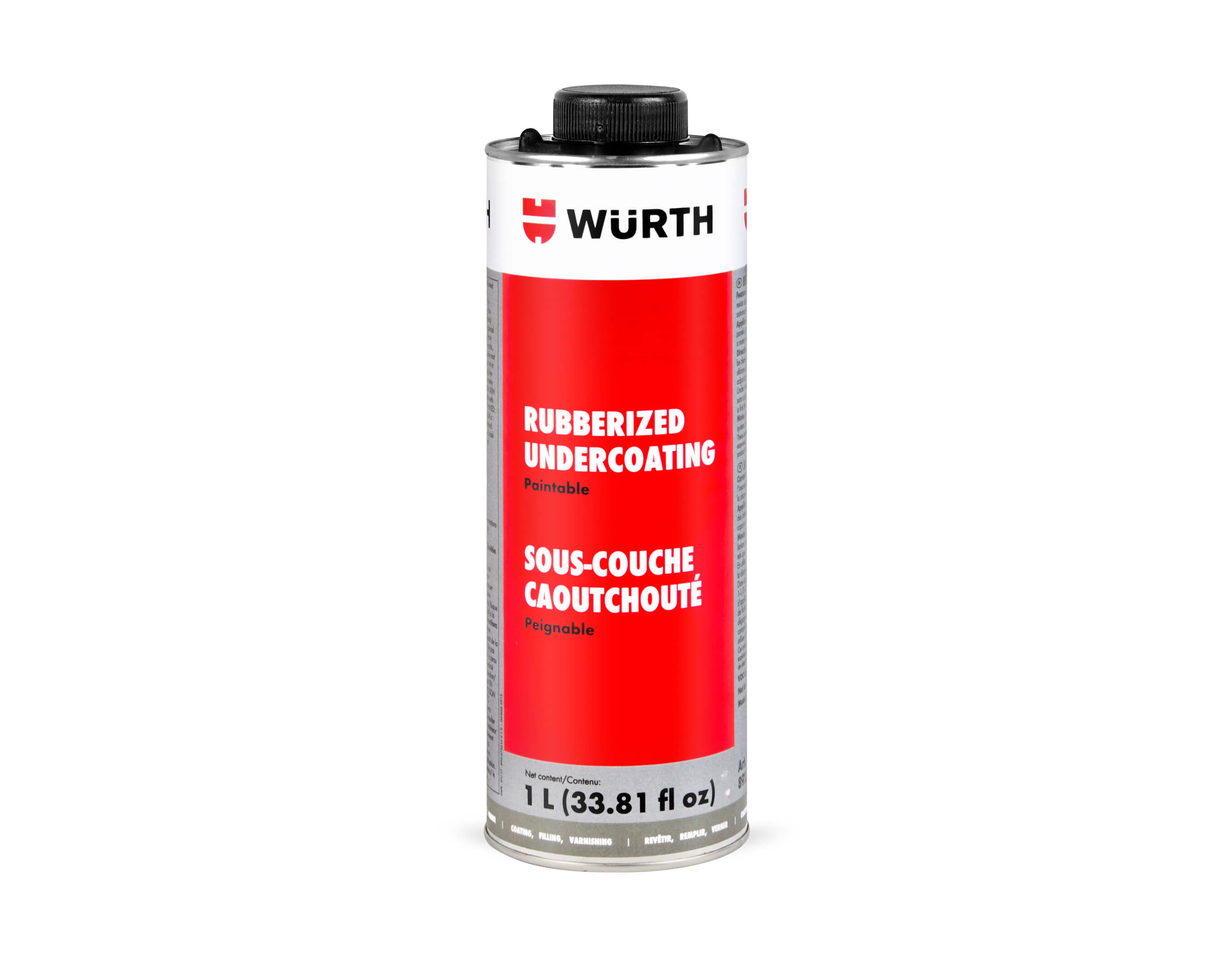 RUBBERIZED UNDERCOATING PAINTABLE 1L