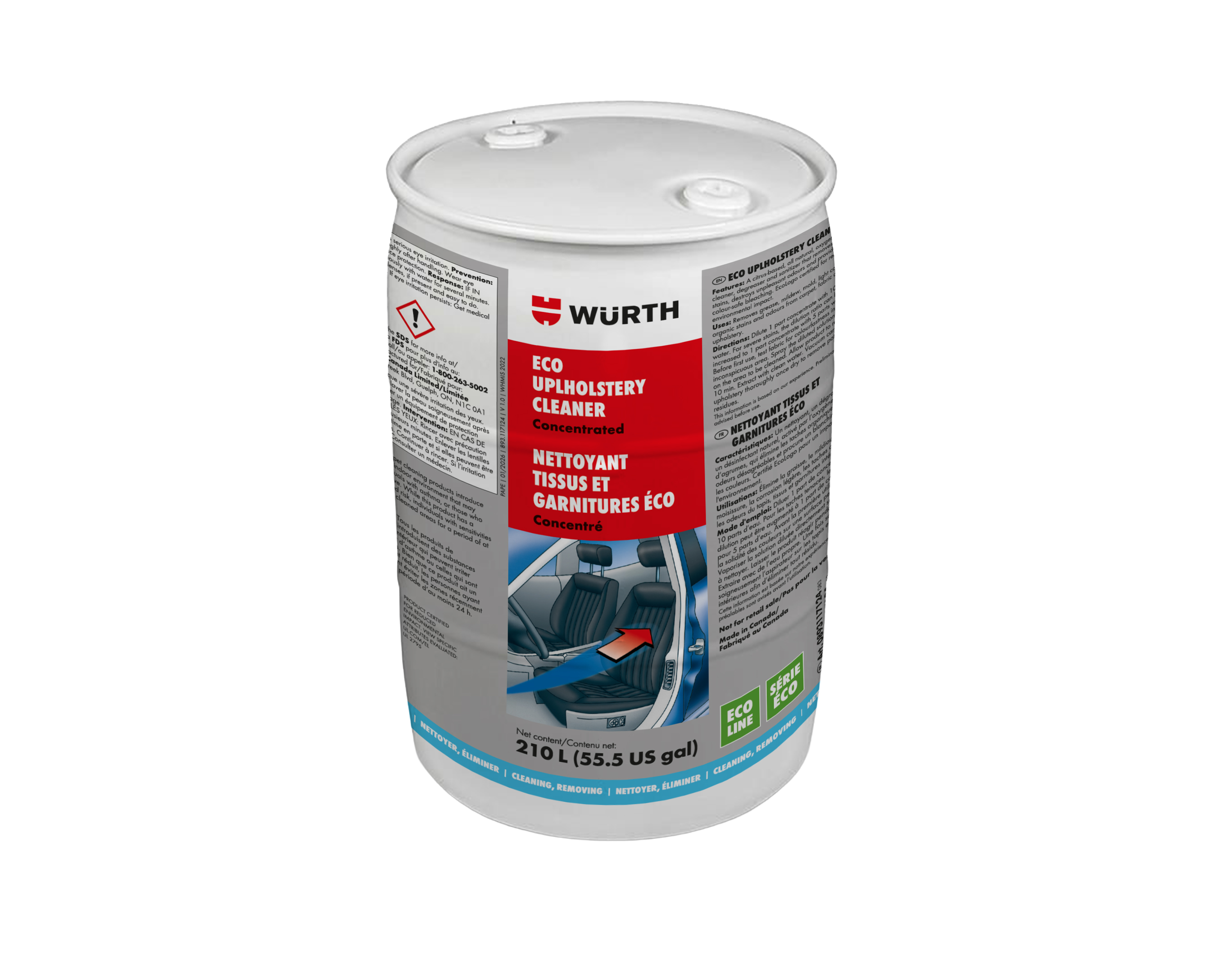 ECO UPHOLSTRY CLEANER 210L