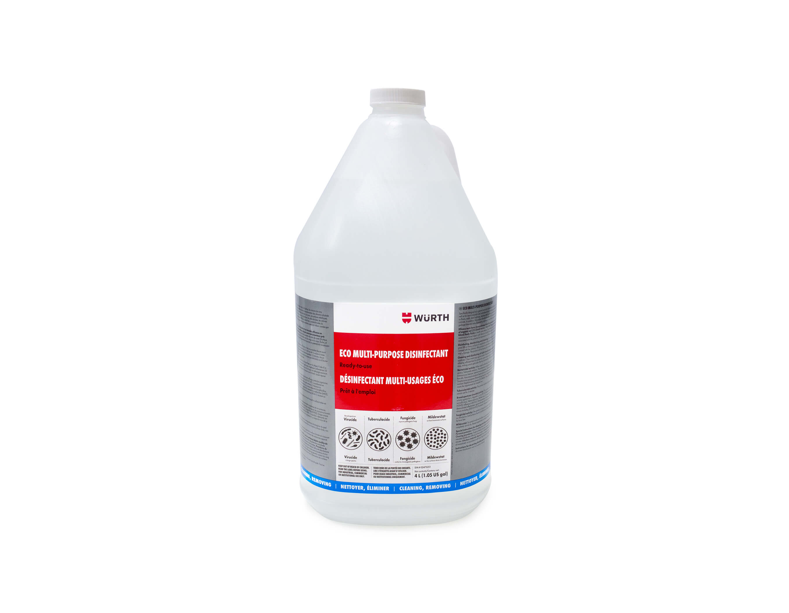 ECO MULTI-PURPOSE DISINFECTANT RTU REFILL 4L