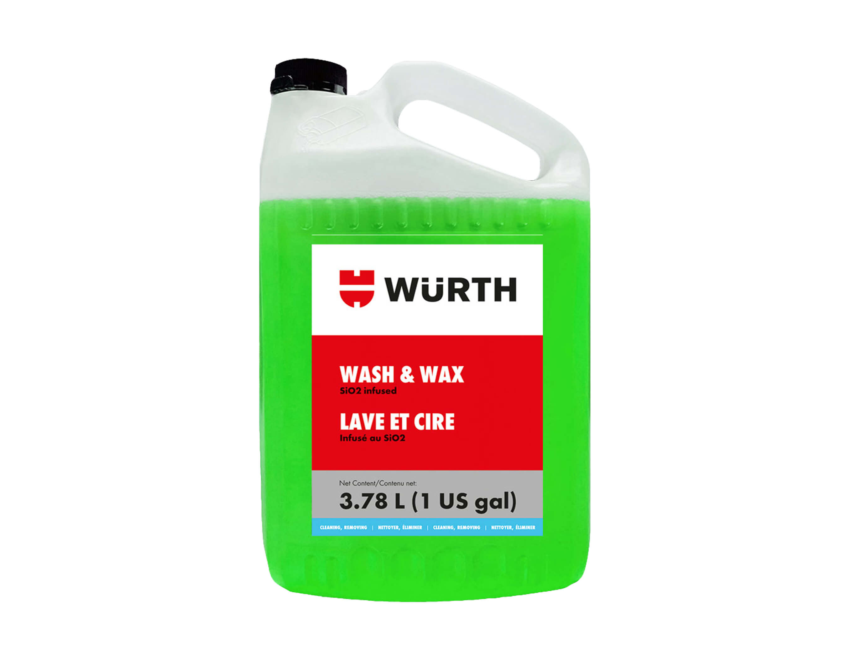 Sio2 Infused WASH & WAX, SiO2 Infused, 3.78 L 893.150070