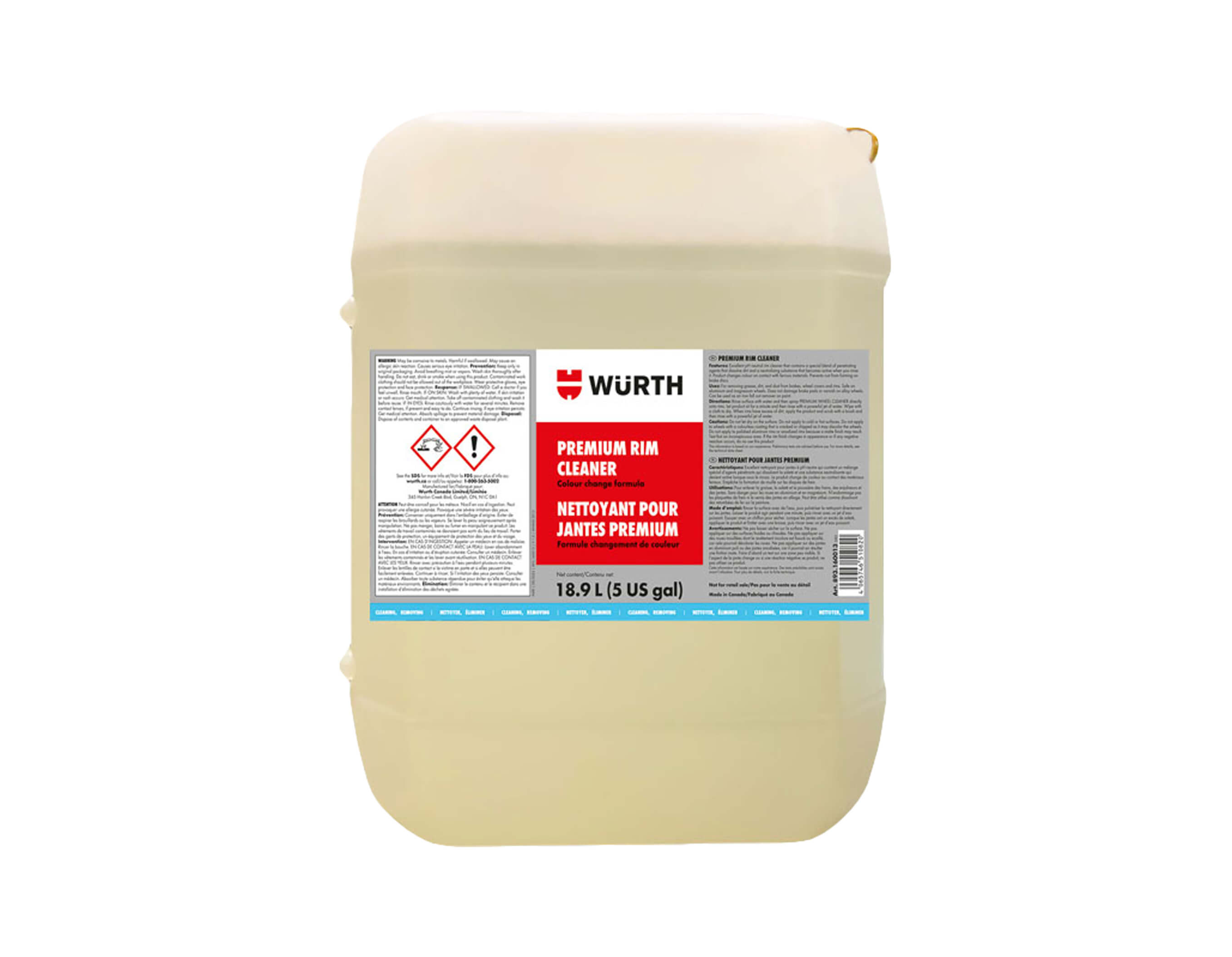 PREMIUM RIM CLEANER, Colour Change Formula, 18.9 L 893.160013