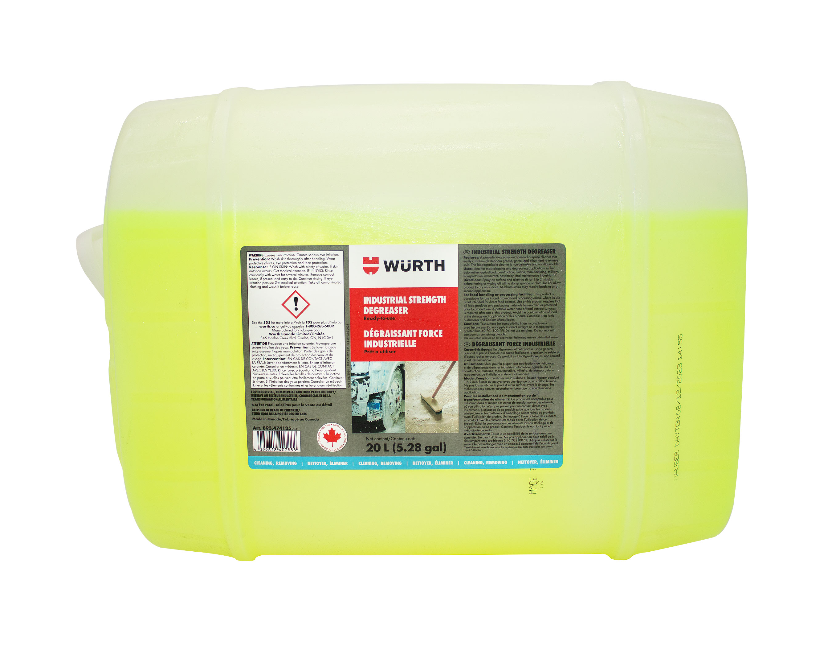 Industrial Strength Degreaser 20L