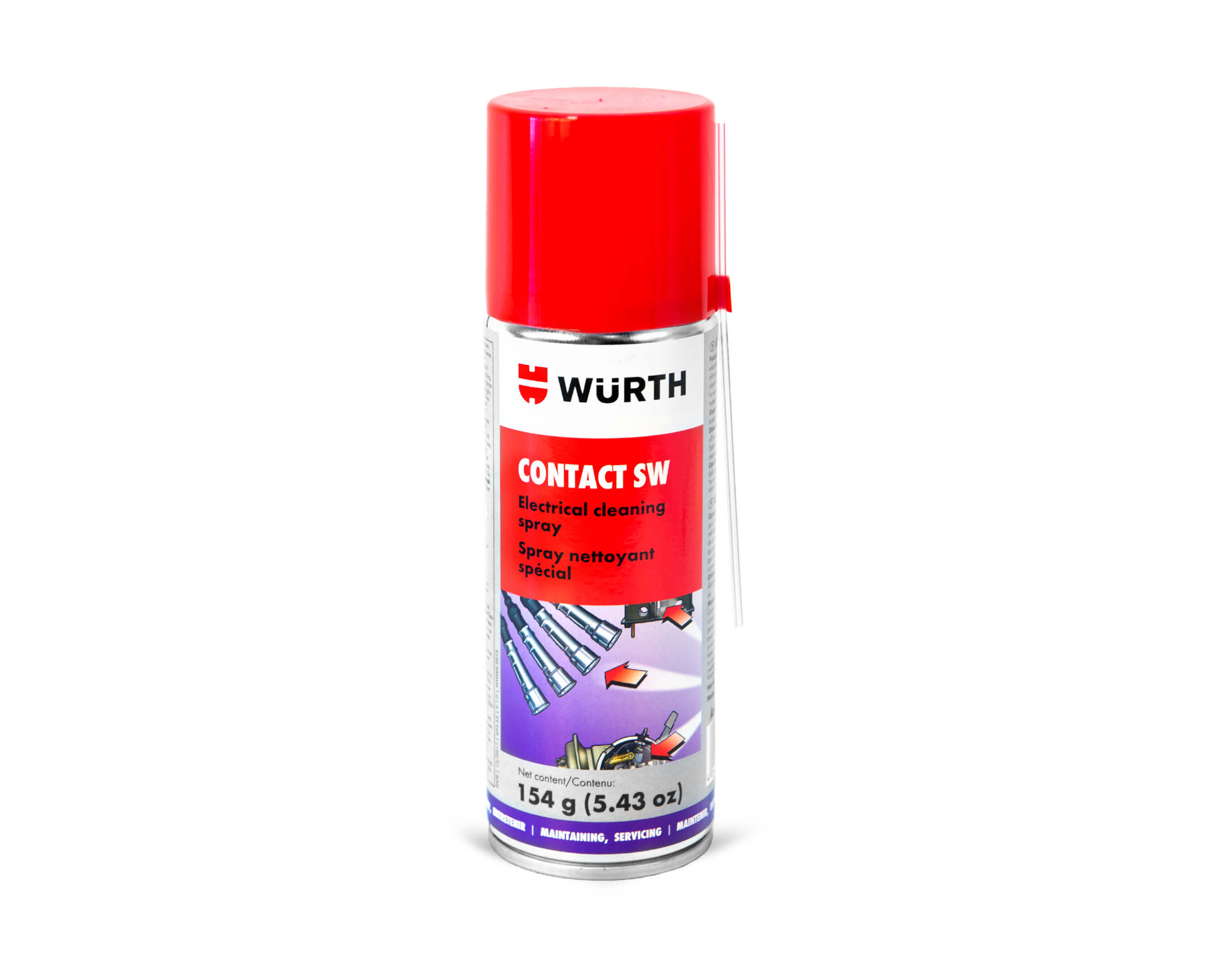 MYCS Soluciones - Productos Químicos para Limpieza - Limpiador de contactos  eléctricos y electrónicos Wurth - Canadá Aerosol x 536 ml S/ 55.00 soles.  Disponible en nuestras tiendas de Lima y Chincha.