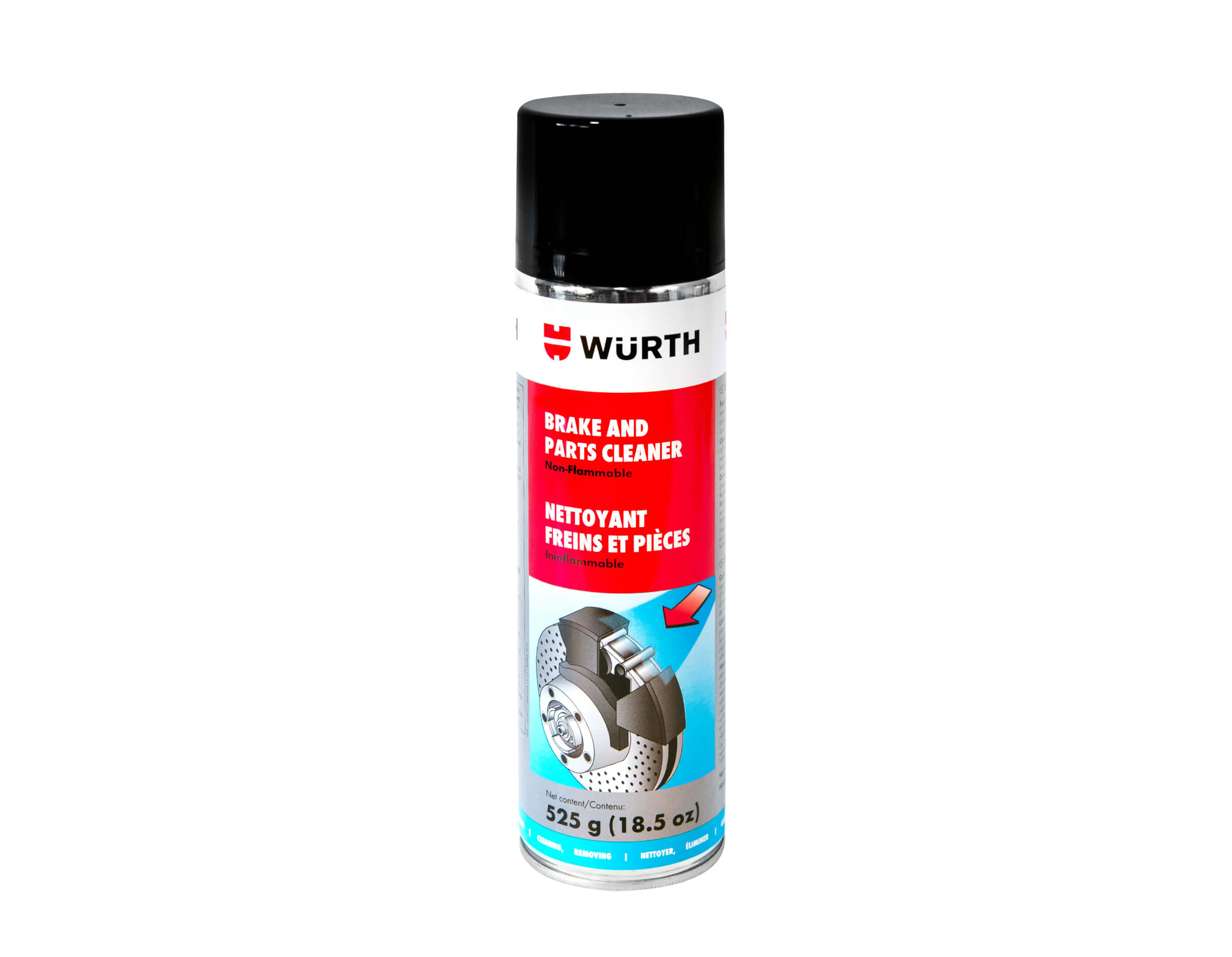 NON-FLAMMABLE BRAKE & PARTS CLEANER 525 g