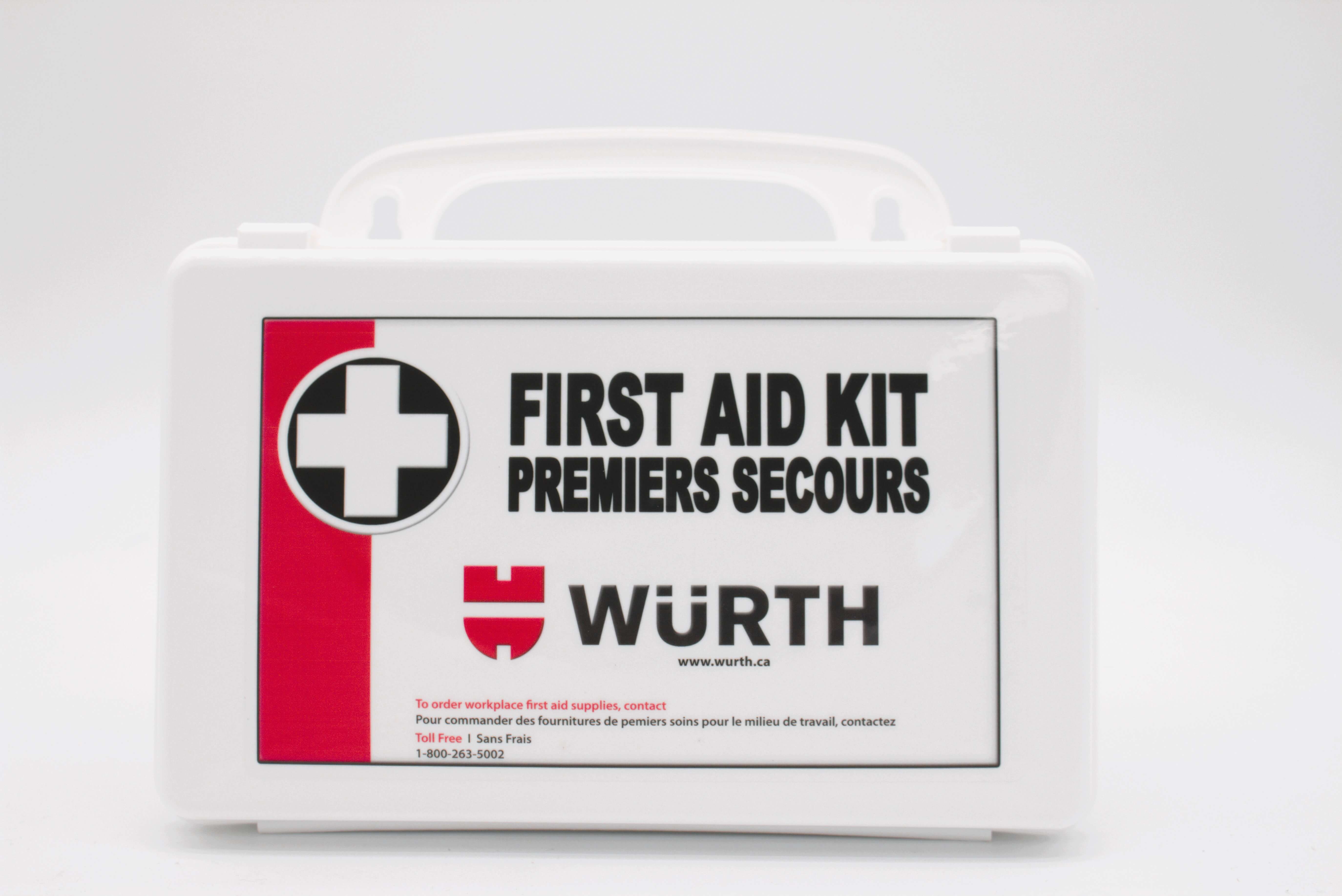 First Aid Kit Federal Truck  Plastic 2 - 5 Empl