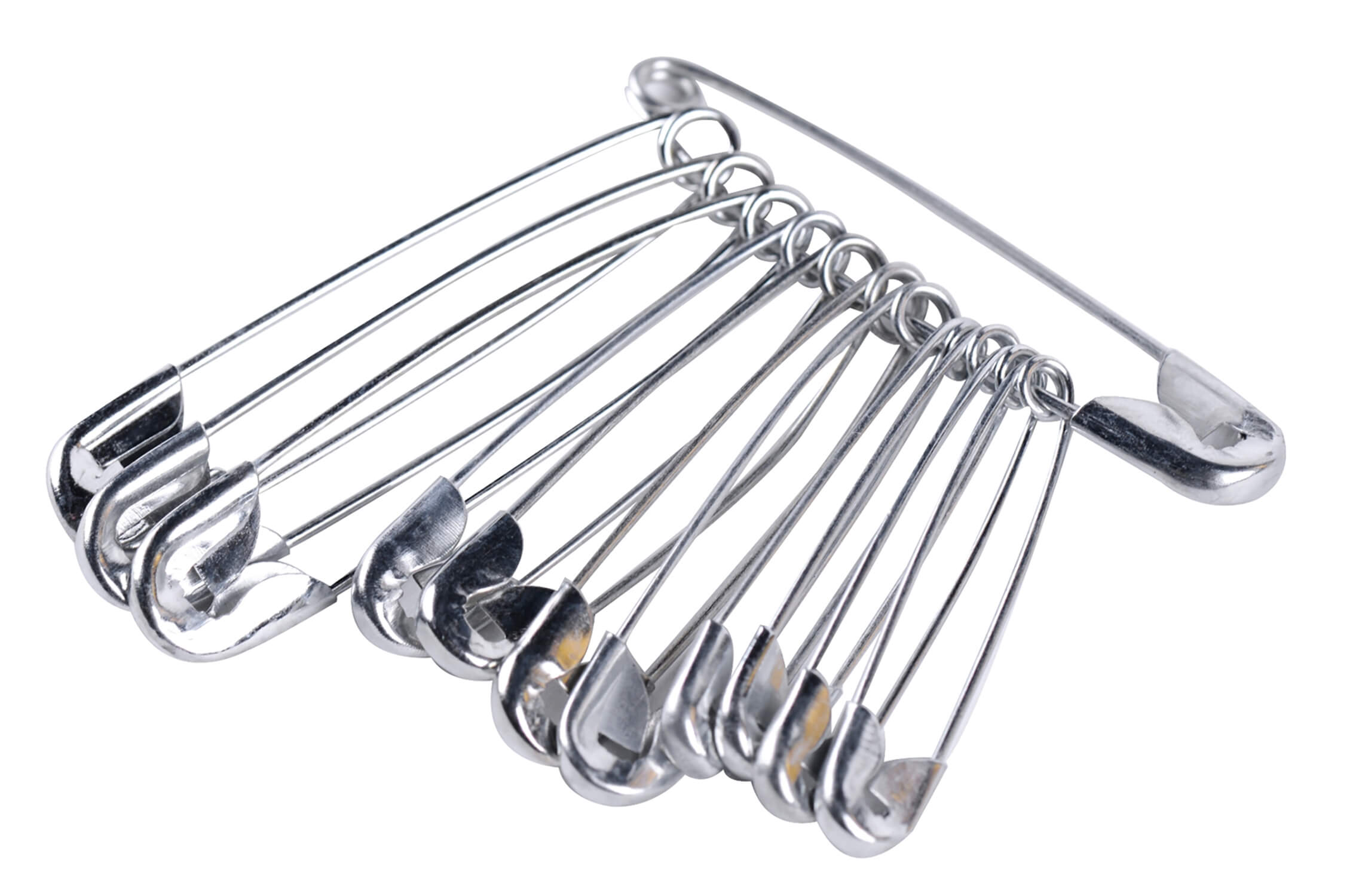 Singer Assorted Safety Pins 90-Pack – Multisize 00-2, 00221, Sewing Craft Essentials