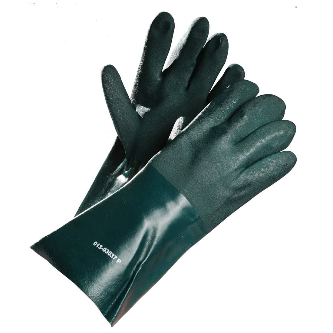 DOUBLE DIP GREEN PVC 12" O/S