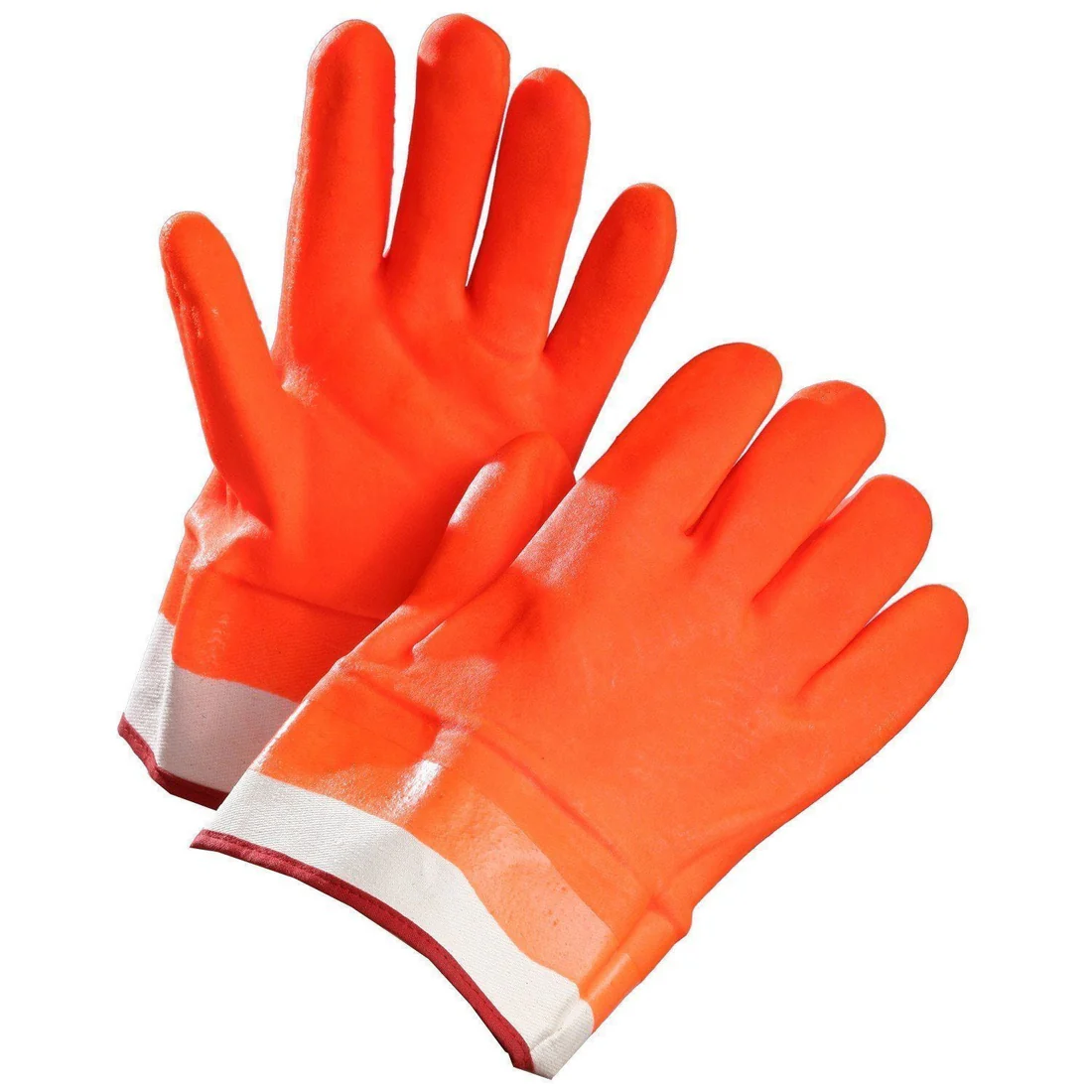 LATOGRAB ORANGE PVC SAFETY CUFF O/S