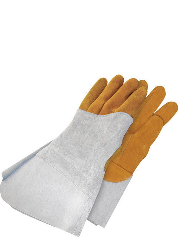 GRAIN DEERSKIN TIG WELDER W/ HEAT PATCH SZ 9