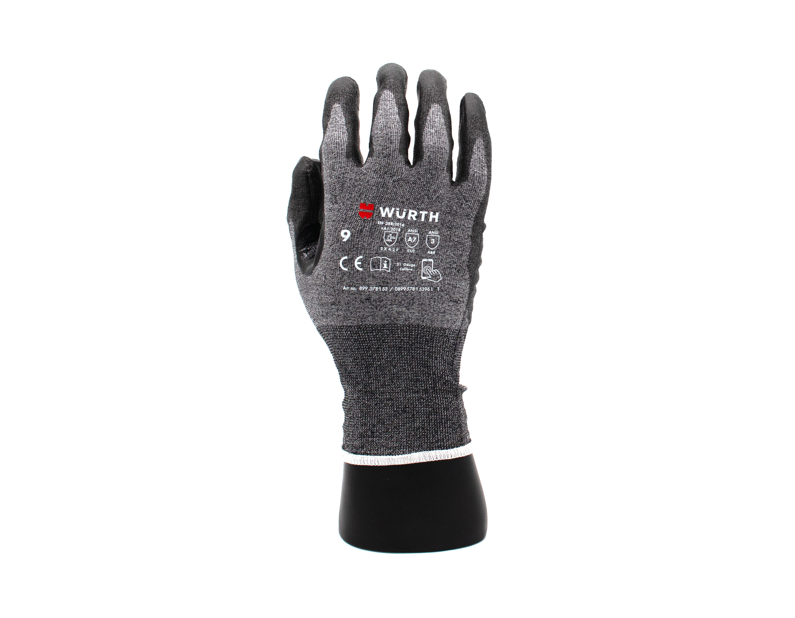 Cut A7 Dipped Glove 21 Gauge - SZ 2XL