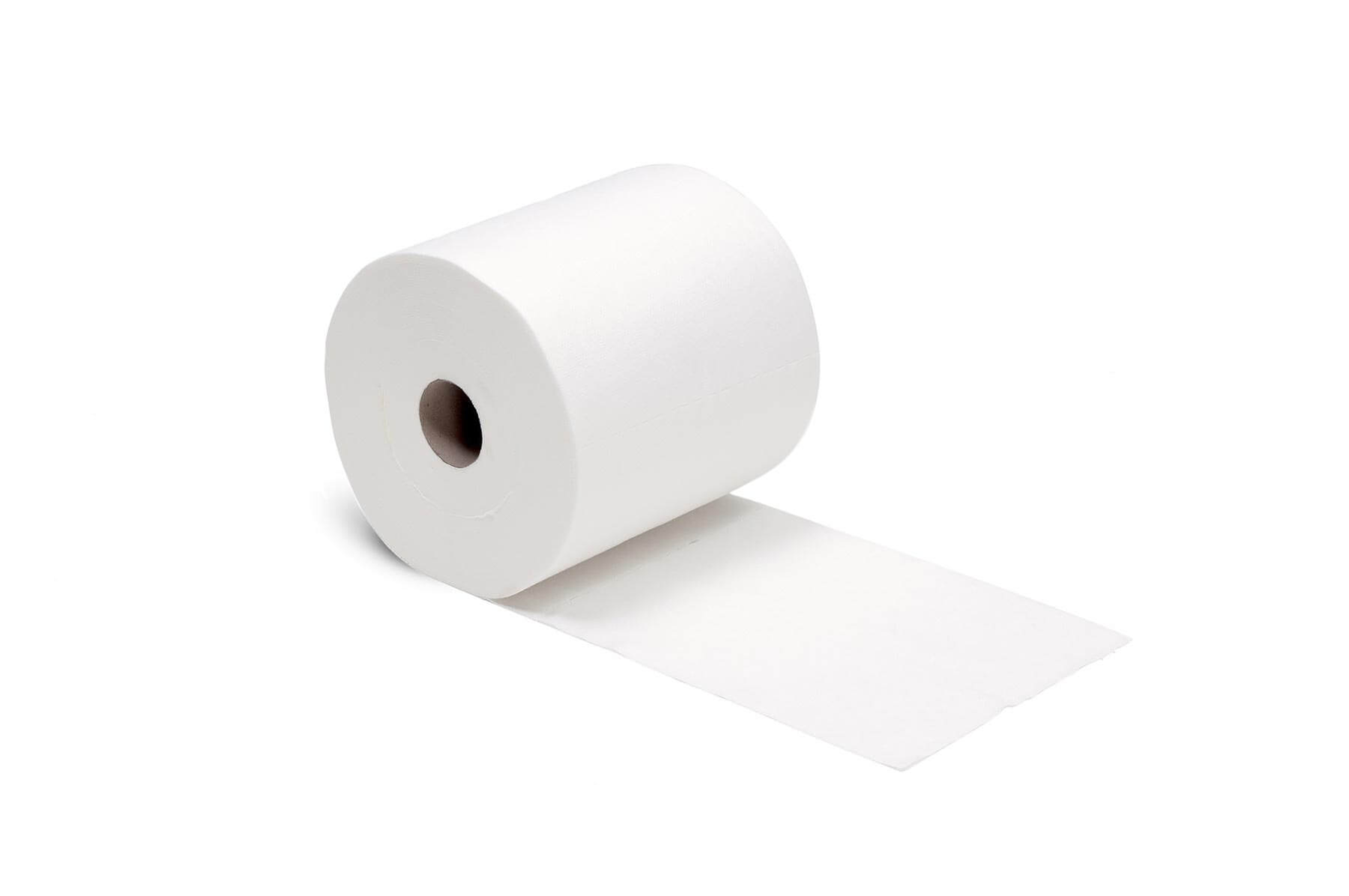 CLEANING PAPER ROLL WHITE 1PLY