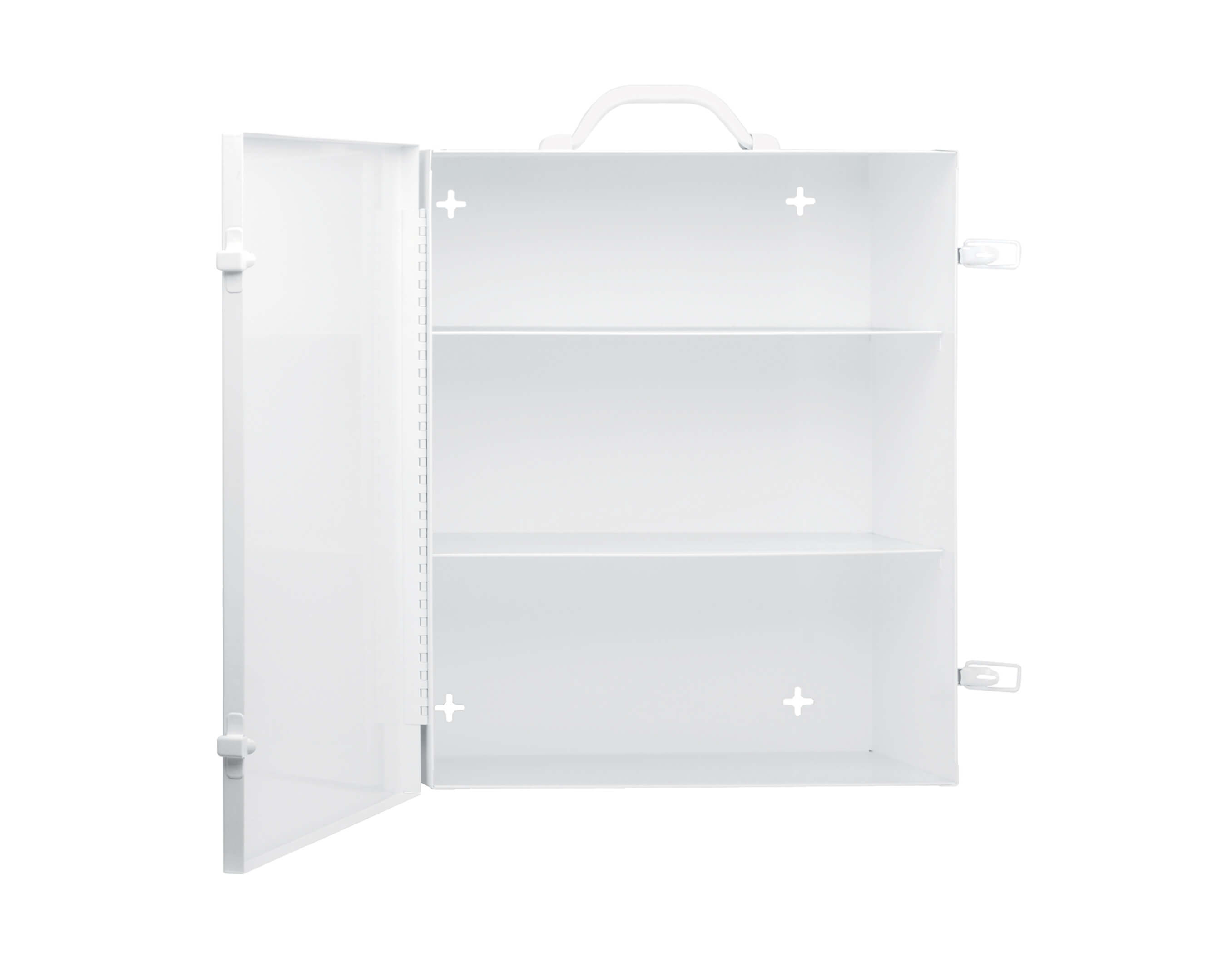 EMPTY CABINET FOR FIRST AID SUPPLIES WHITE