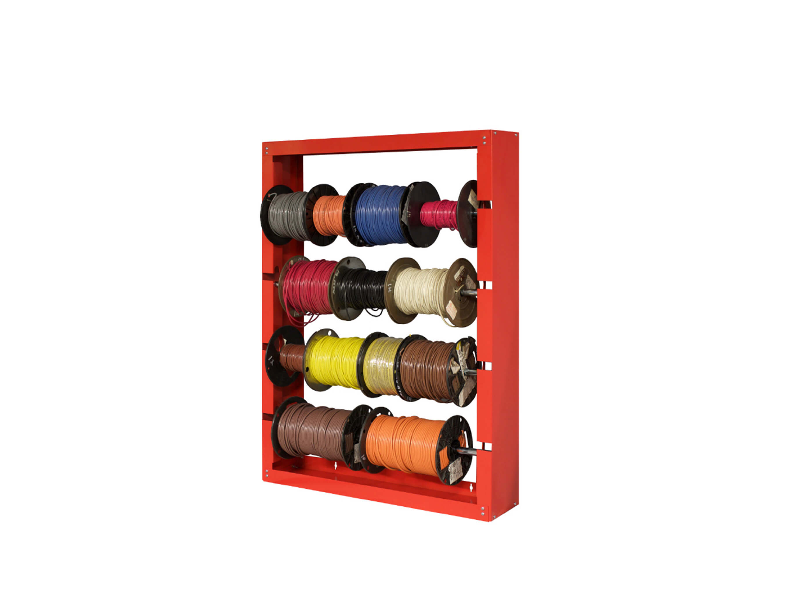 DOMESTIC WIRE RACK 4 ROLL/RED (0966810102)