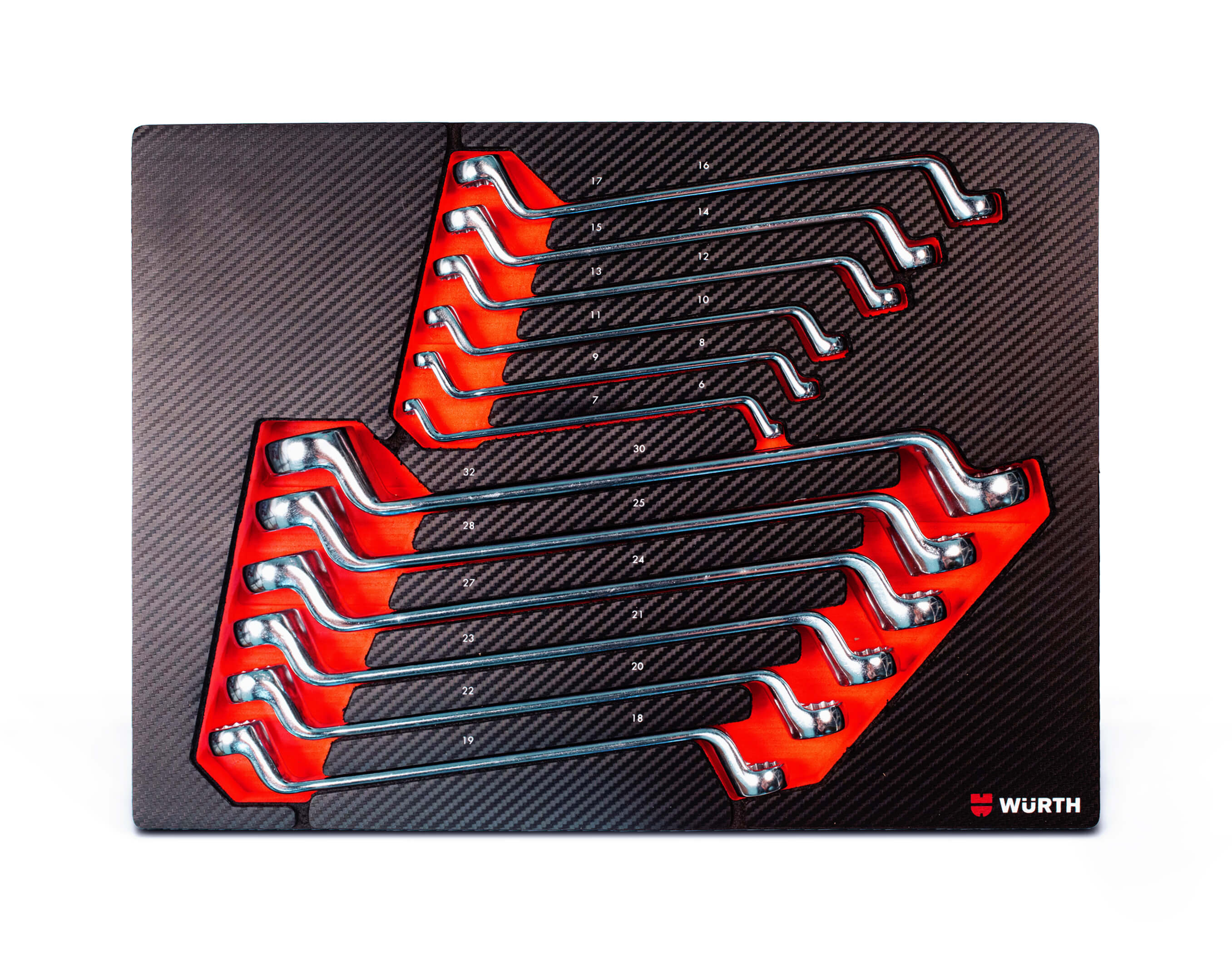 System assortment 8.4.1- double-end box wrench 12pc Metric-