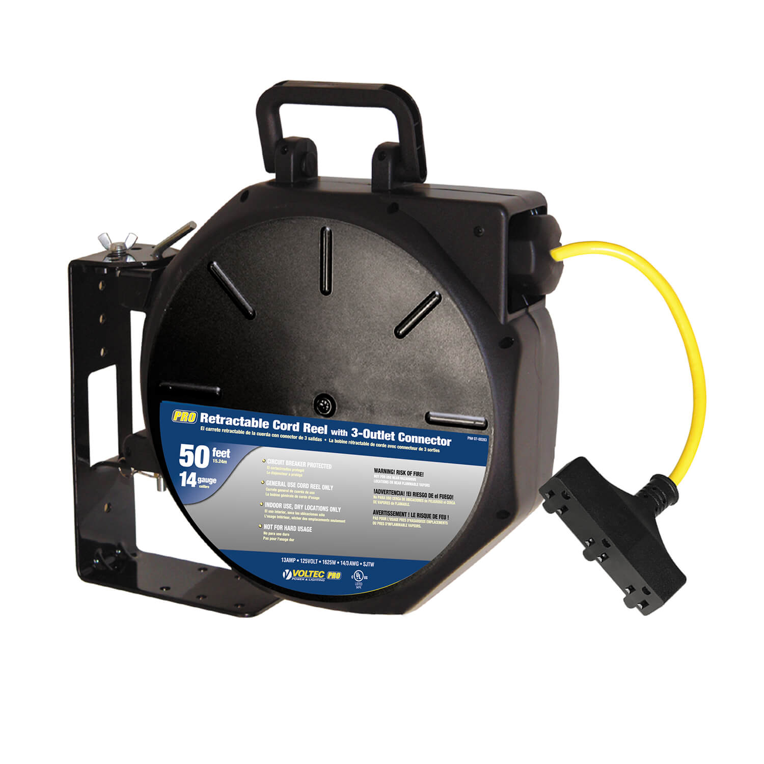 Retractable Reel In Electrical Extension Cords for sale