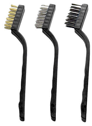 3pc Wire Brush Set (Kit includes 1pc Set) (16cm）